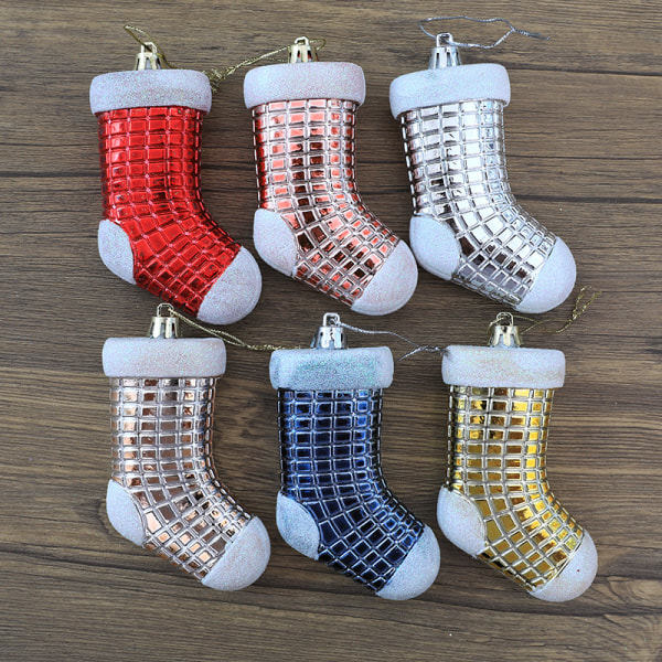 24-pack Julstrumpor Julgransdekorationer