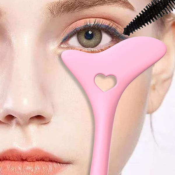Silmäluomiväriohjain ja kauneusviivainsetti Pinkki