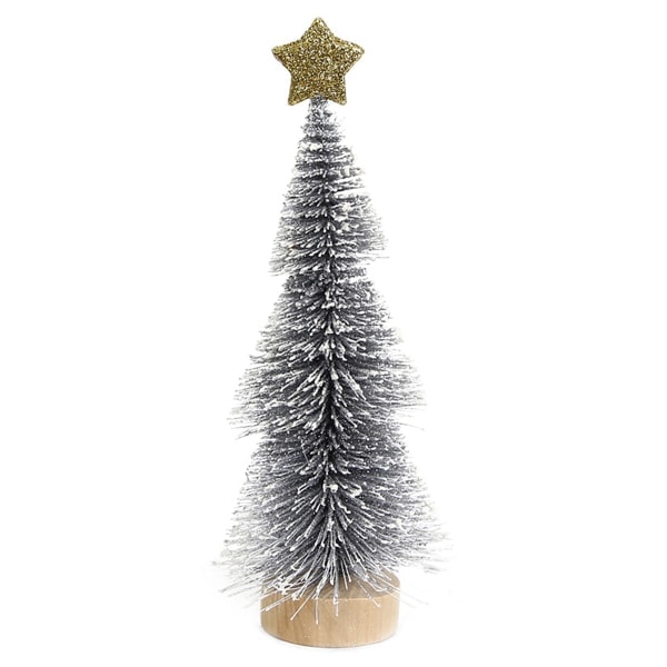 Artificial small Christmas tree decorations star Christmas