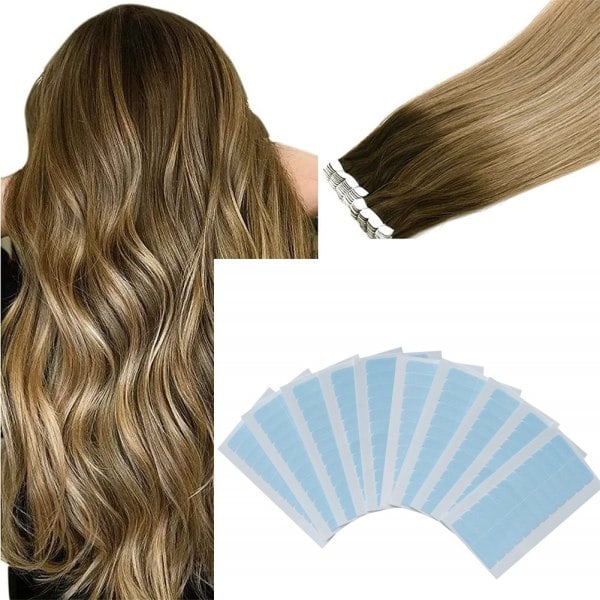 Double-sided tape for hair extensions/wigs 10 sheets 240 stickers