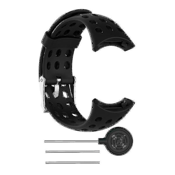 Silikonerstatningsarmbånd for Suunto M1 M2 M4 M5-serien Fitness Watt Cyan