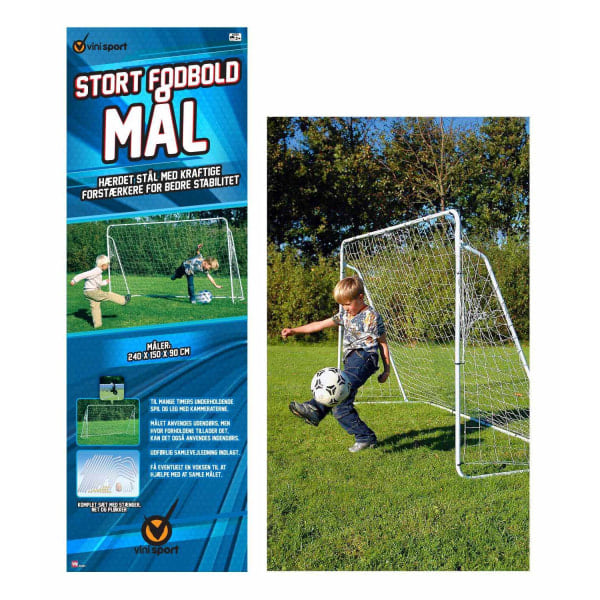 Vinisport Soccer Goal in Metal, Large