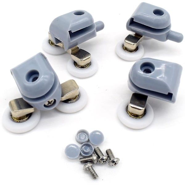 REMAKE 8-pack dubbla duschdörrsrullar 23 mm diameter badrumsreservdelar