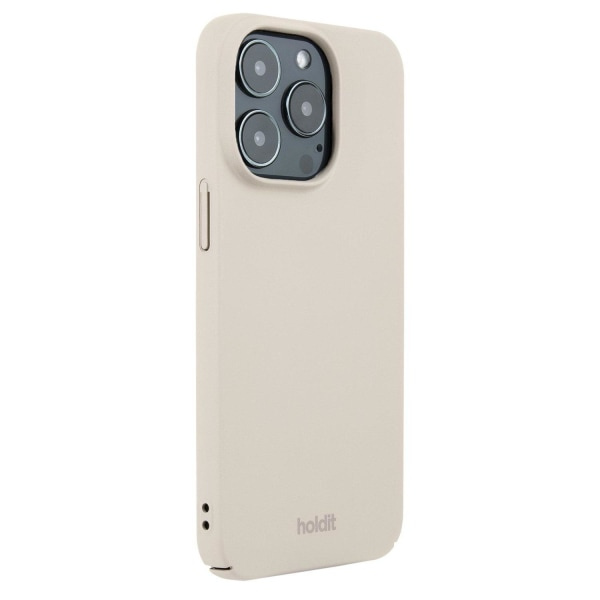 held iPhone 14 Pro Mobilskal Smalt Ljusbeige