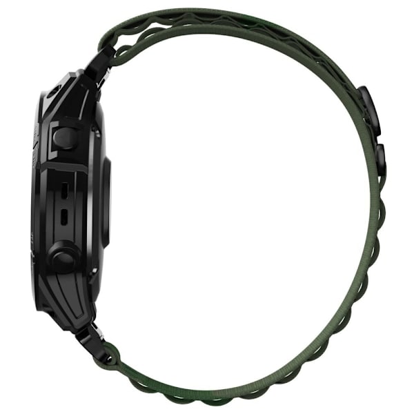 TECH-PROTECT NYLON PRO GARMIN FENIX 3 / 5X / 3HR / 5X PLUS / 6X / 6X PRO / 7X MILITÆRGRØNN