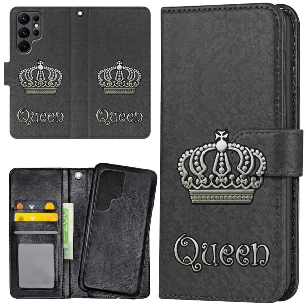 Samsung Galaxy S24 Ultra - Wallet Case/Shell Queen