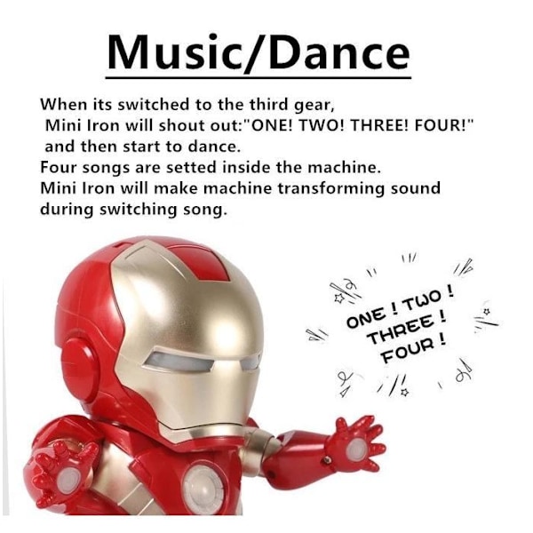 Marvel Helte Dansehelt 8 stk. Model