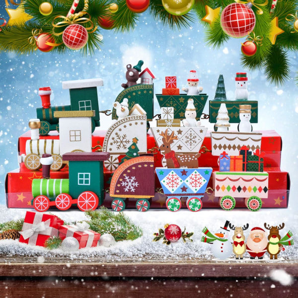 Miniatog, julepynt, juledekoration