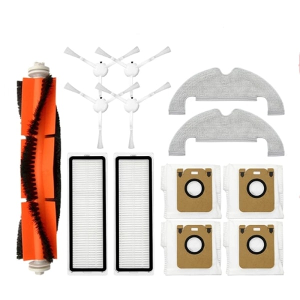 Dreame Bot D10 Plus/RLS3D/Z10 Pro/L10 Plus -tarvikkeet, 13 osaa, monivärinen