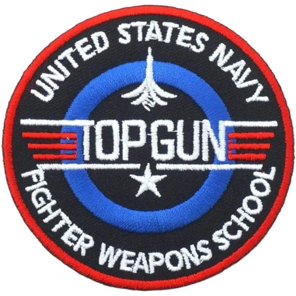 REMAKE Maverick Amerikansk Flag Iron-on Sy-på Patches (11-pak)