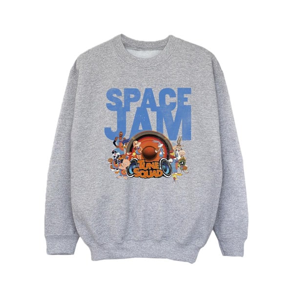 Space Jam: A New Legacy Pige Tune Squad Sweatshirt 9-11 År Sports Grå 9-11 År