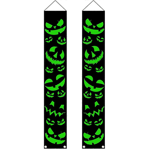 Juldörrgardin Juldekoration Dörrkoppling Halloween-banderoll