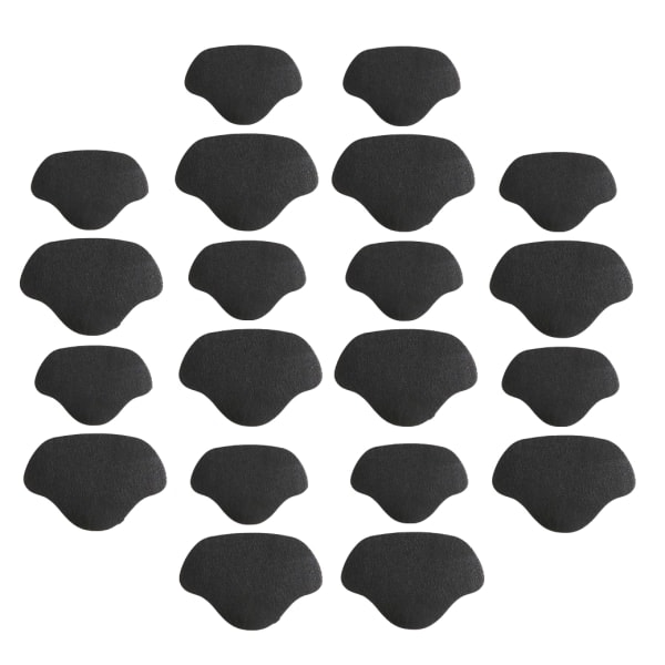 Kanta-suojukset / korjauslaastarit kenkien korjaukseen 2 kokoa 10 paria Musta
