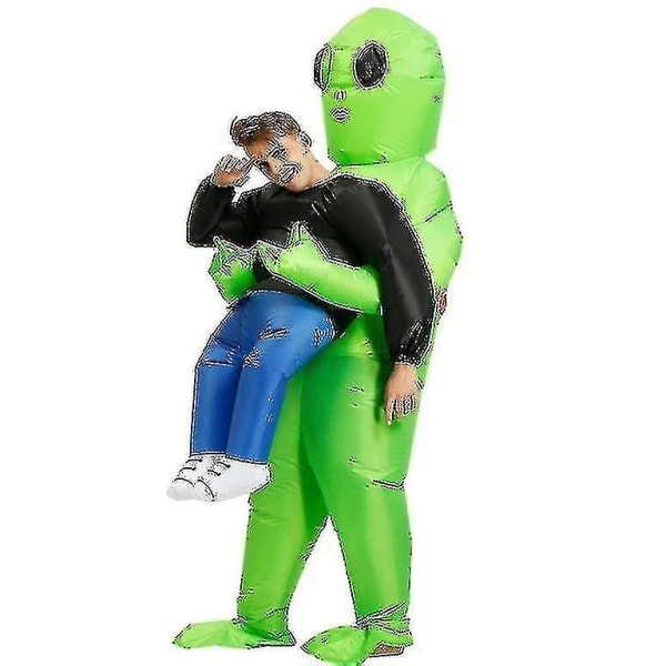REMAKE Latable Alien Kostym för Vuxna Roliga Halloween Kostymer..