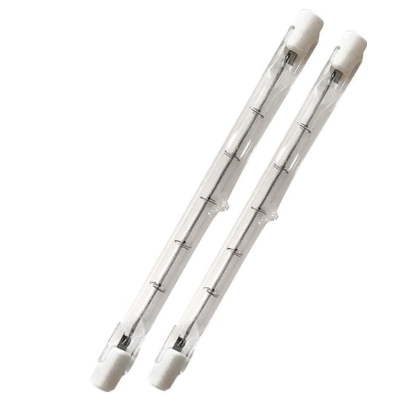 500W R7s rør 118mm halogen Dæmpbar varm hvid 2800K lineær r7s pen lampe 11000lm AC 200-240V (5-pak)