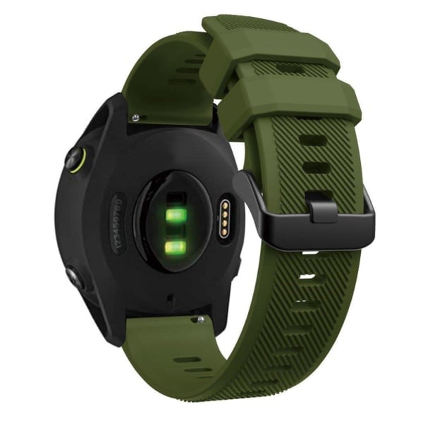 Garmin Forerunner 745 silikon armbånd - Army Green Grønn