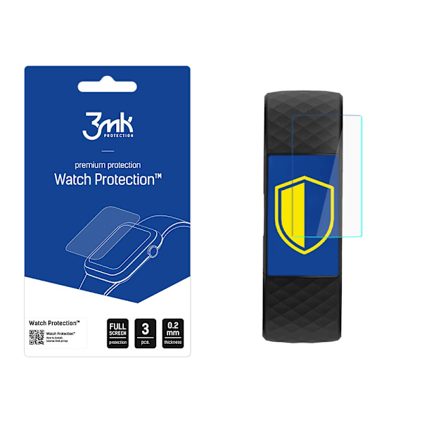 FitBit Charge 4 - 3mk Urbeskyttelse v. ARC+