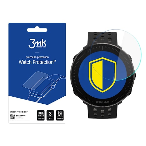 Polar Vantage M2 - 3mk Kellon suoja v. FlexibleGlass Lite