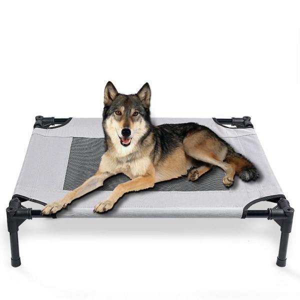 Hundebed, Hundebed, Solbeskyttelse - Hundehus Grå