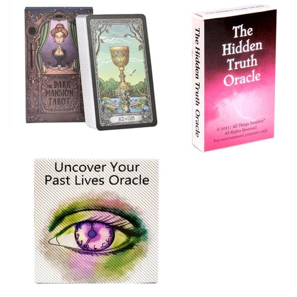 REMAKE The Hidden Truth Oracle Uavhengige Oracle-kort Tarot-dekk 54 A