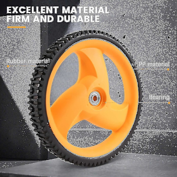 293 mm Gressklipper Bakhjul For 5324035-09, 5324327-49, 532403509, 532432749