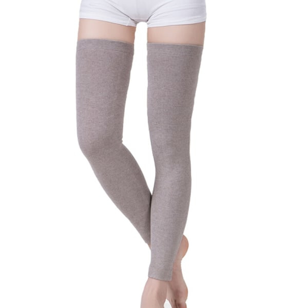 Vintervarme kashmir kneepads knemvarmere beinvarmere 1 par lang XXL