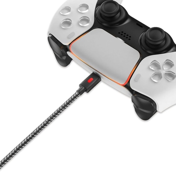 USB-laddningskabel för PS5-kontroller, 3 meter lång, typ C