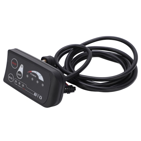 Elcykel LED-displaykontrollpanel 36V 48V S810 LED-displaymätare för elcykel 5-polig gemensam gränssnitt
