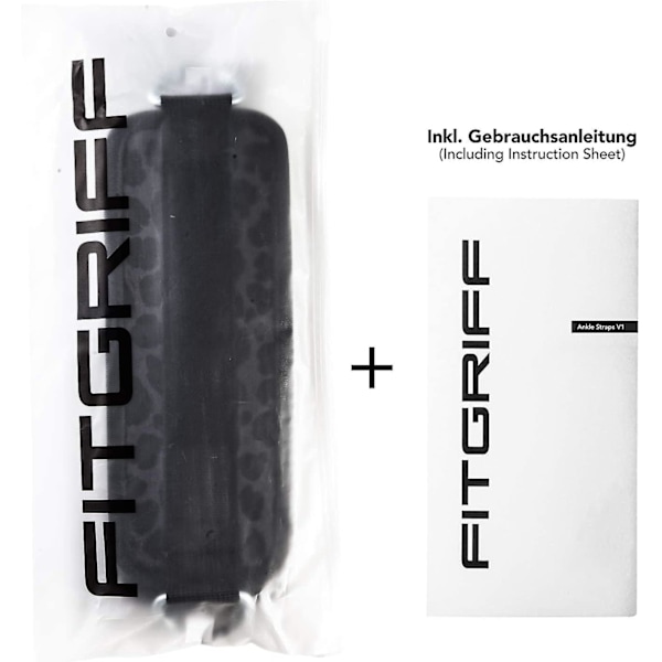 2 stk ankelstropper for kabelmaskiner og motstandsbånd