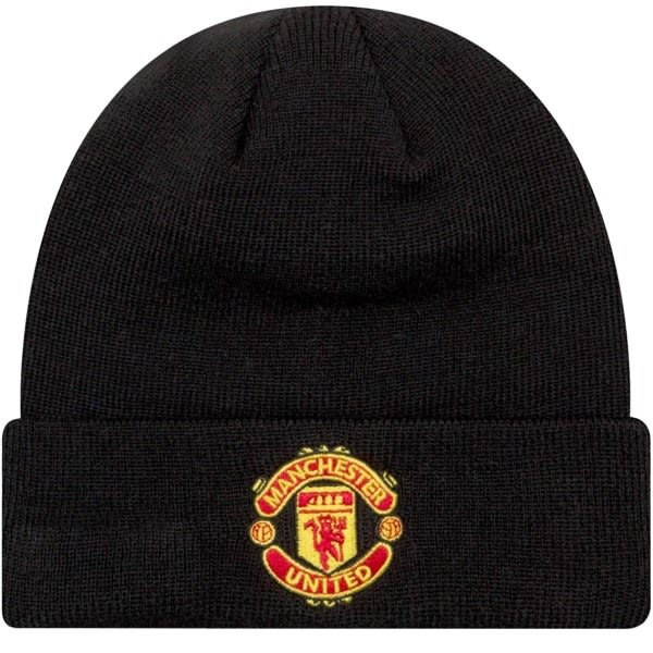 REMAKE Manchester United Fodboldklub Beanie Strikket Hue En Størrelse Sort