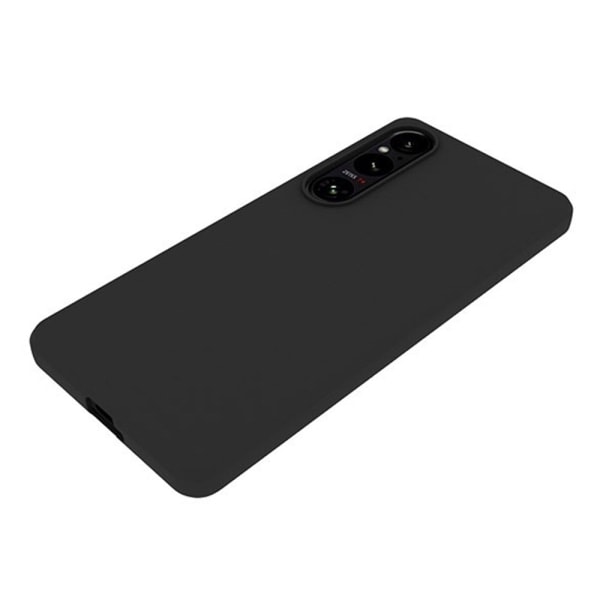SKALO Sony Xperia 1 VI Mat Sort Ultratynd TPU-etui Sort