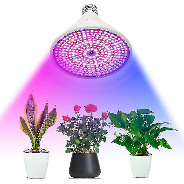 LED-växtlampa för inomhusväxter - Fullspektrumlampa Trädgårdsdekoration E14