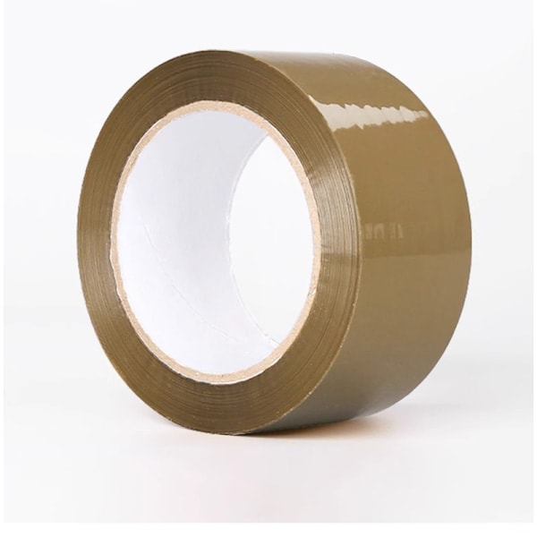 【6-pak】Emballasjetape - Kaffe 48mm x 120m