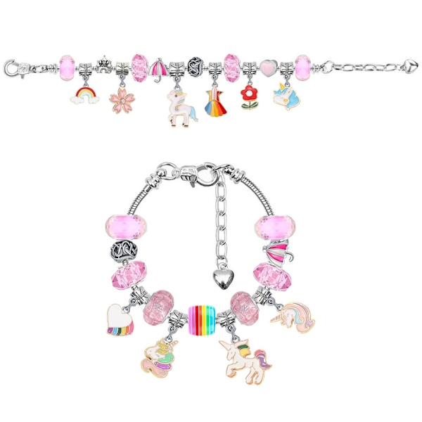 Julkalender 2023 DIY Unicorn Armband Set för Flickor