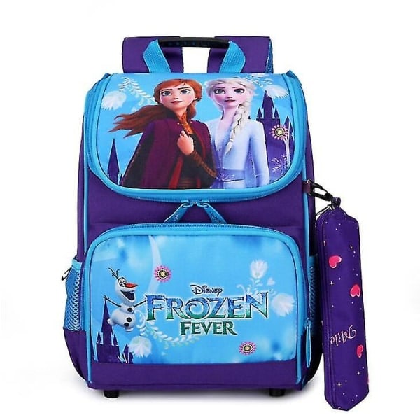 Disney skolväska söt skolryggsäck för studenter tryckt vattentät ryggsäck grundskola skolväska för tonårsflickor EH（4）