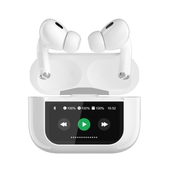 REMAKE Bluetooth 5 Trådløse Hodetelefoner med HD-lyd, Trådløs Etui, IPX5 Vanntette In-Ear Hodetelefoner med Mikrofon for TV, Smarttelefon, Bærbar PC og S