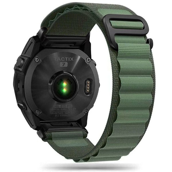 TECH-PROTECT NYLON PRO GARMIN FENIX 3 / 5X / 3HR / 5X PLUS / 6X / 6X PRO / 7X MILITÆRGRØN