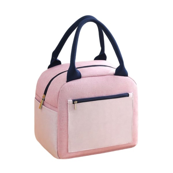 Insulating lunch bag for lunch box Pink