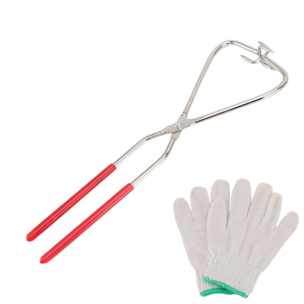 REMAKE Doppnings Tänger DIY Keramisk Verktyg med Plastgrepp 360 Grader Glasyrblåsning Rostfritt Stål Keramisk Skulptur Tänger för Hantverk