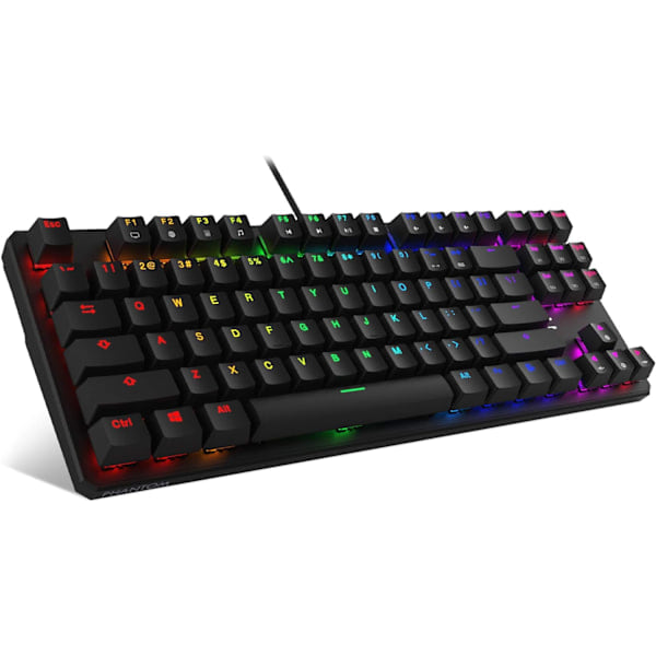 Tecware Phantom 87 Tasters Mekanisk Tastatur, RGB LED, Outemu