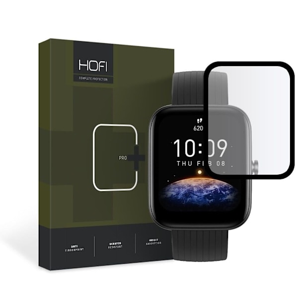 HOFI HYBRID PRO+ HYBRID GLASS AMAZFIT BIP 3/3 PRO SVART