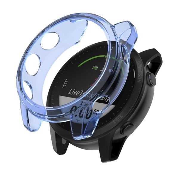 Garmin Forerunner 945 Transparent TPU Deksel - Transparent Blå Blå