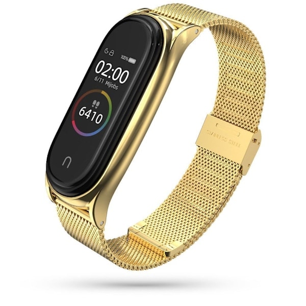 TECH-PROTECT MILANESE BAND XIAOMI MI SMART BAND 7/7 NFC GULD