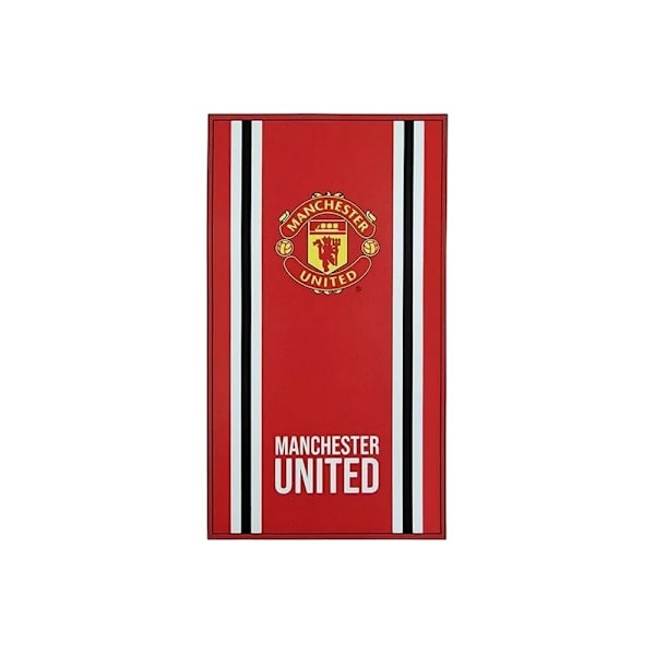 REMAKE Manchester United FC Core Stripe Strandhåndkle En Størrelse Rød/Hvit Rød/Hvit En Størrelse