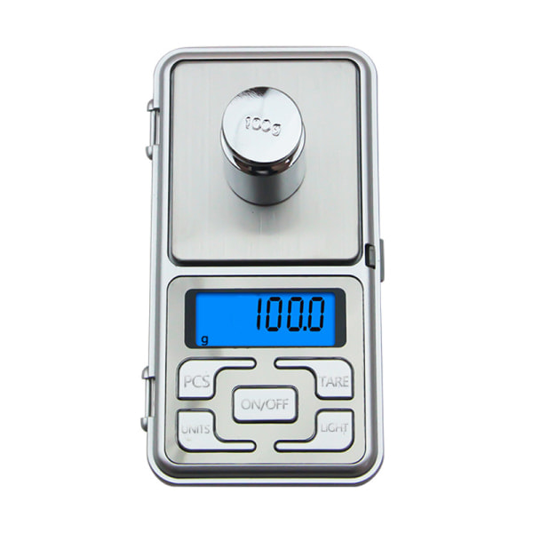 Digital mini scale / pocket scale 200g/0.01g Stainless steel