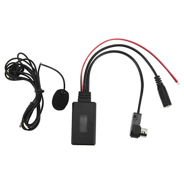 Bluetooth Aux-kabel Ljudadapter för Alpine KCA121B AINET CDA9857 Smarttelefon Mikrofon Handsfree