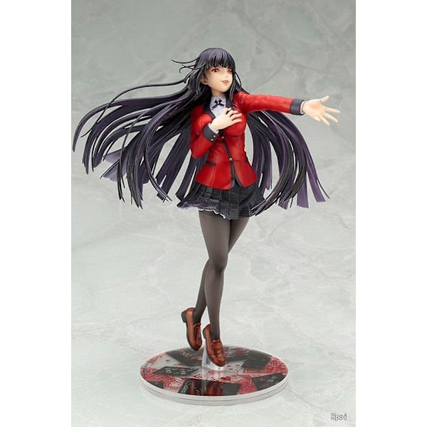 Anime Figur Jabami Yumeko Actionfigur Uniform Figurin Samlarobjekt Modell Docka Gåva Samling Ornament Actiondocka PVC Modell Leksak