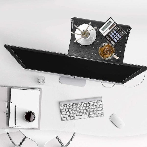 TV- och laptopstativ, skrivbordsförvaringshylla