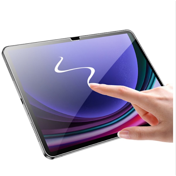 Samsung Galaxy Tab S10+/S9+ (12,4 tum) Skärmskydd i härdat glas med dammfri applikator