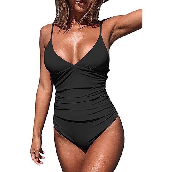 Women's Beach Triangle Swimsuit Black M